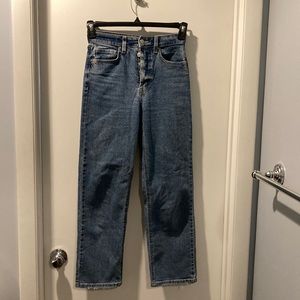 Soft button fly high waisted jeans from Wild Fable